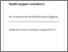 [thumbnail of (2020, Sept) Allied health support workforce_Report (FINAL).pdf]